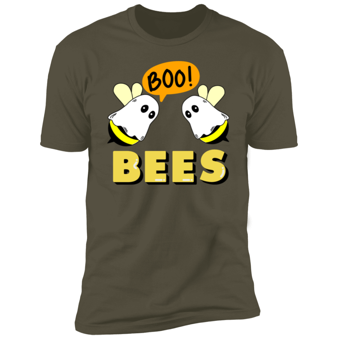 Boo! Bees Men's Premium Short Sleeve T-Shirt NL3600