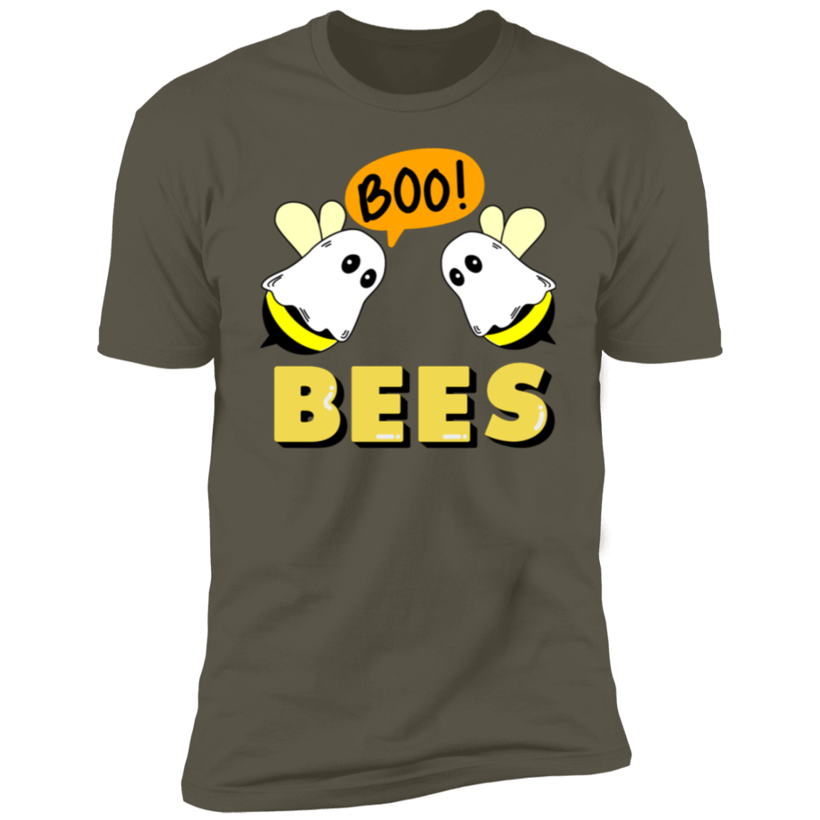 Boo! Bees Men's Premium Short Sleeve T-Shirt NL3600