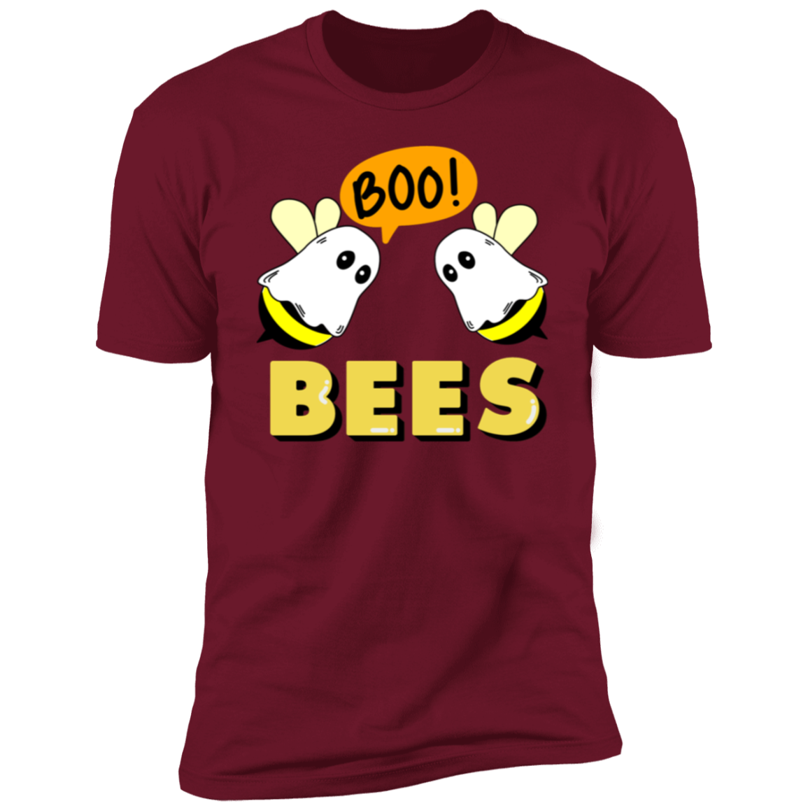 Boo! Bees Men's Premium Short Sleeve T-Shirt NL3600
