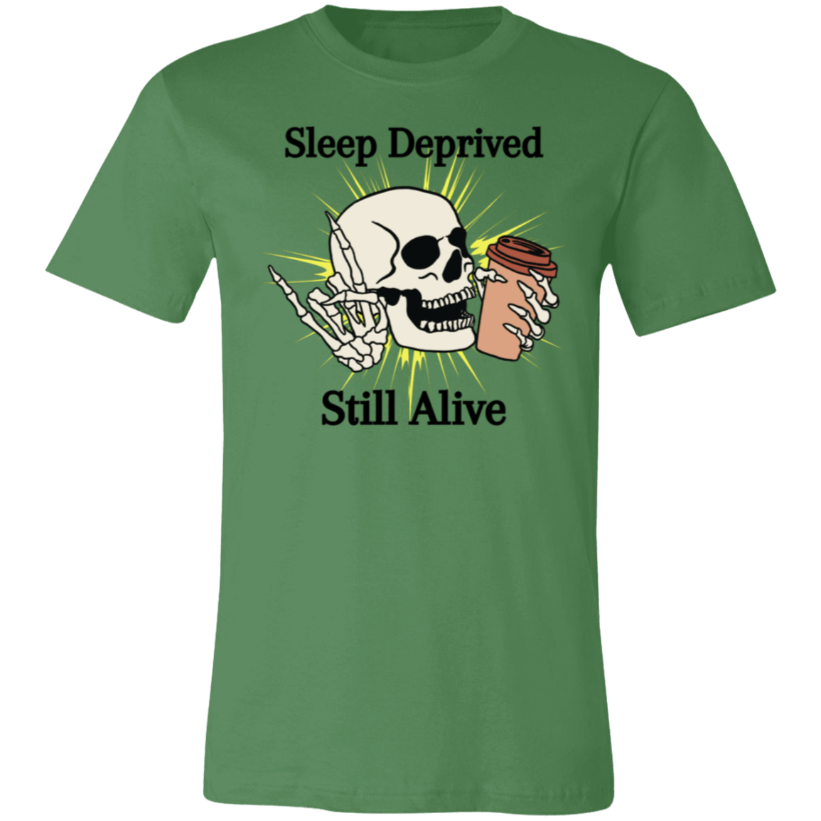 Sleep Deprived (No Hat) Unisex Jersey Short-Sleeve T-Shirt 3001C