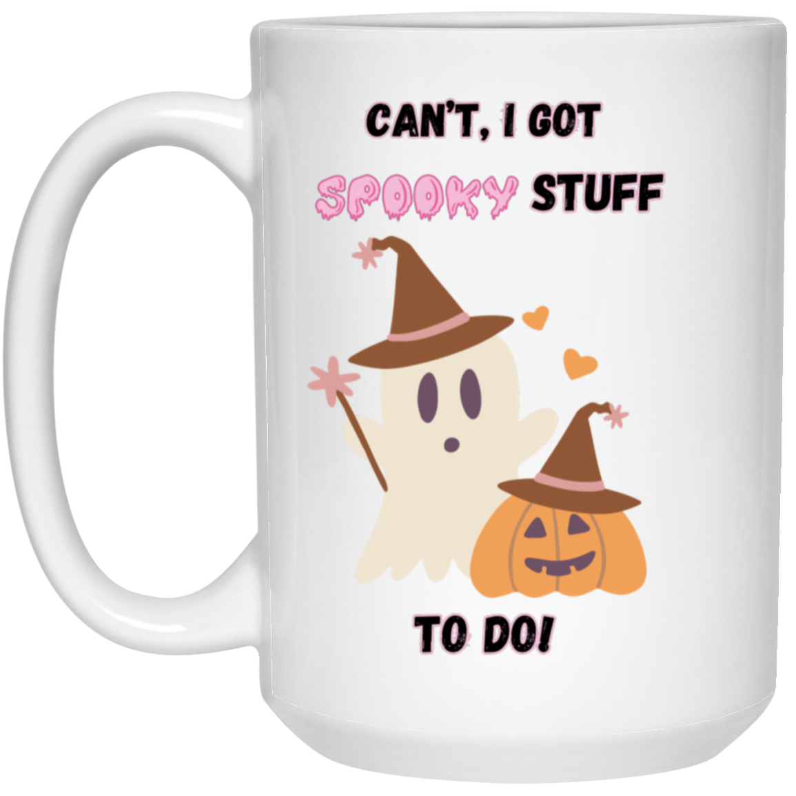 Spooky Stuff 15oz White Mug 21504