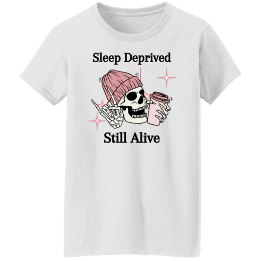 Sleep Deprived Ladies' 5.3 oz. T-Shirt G500L