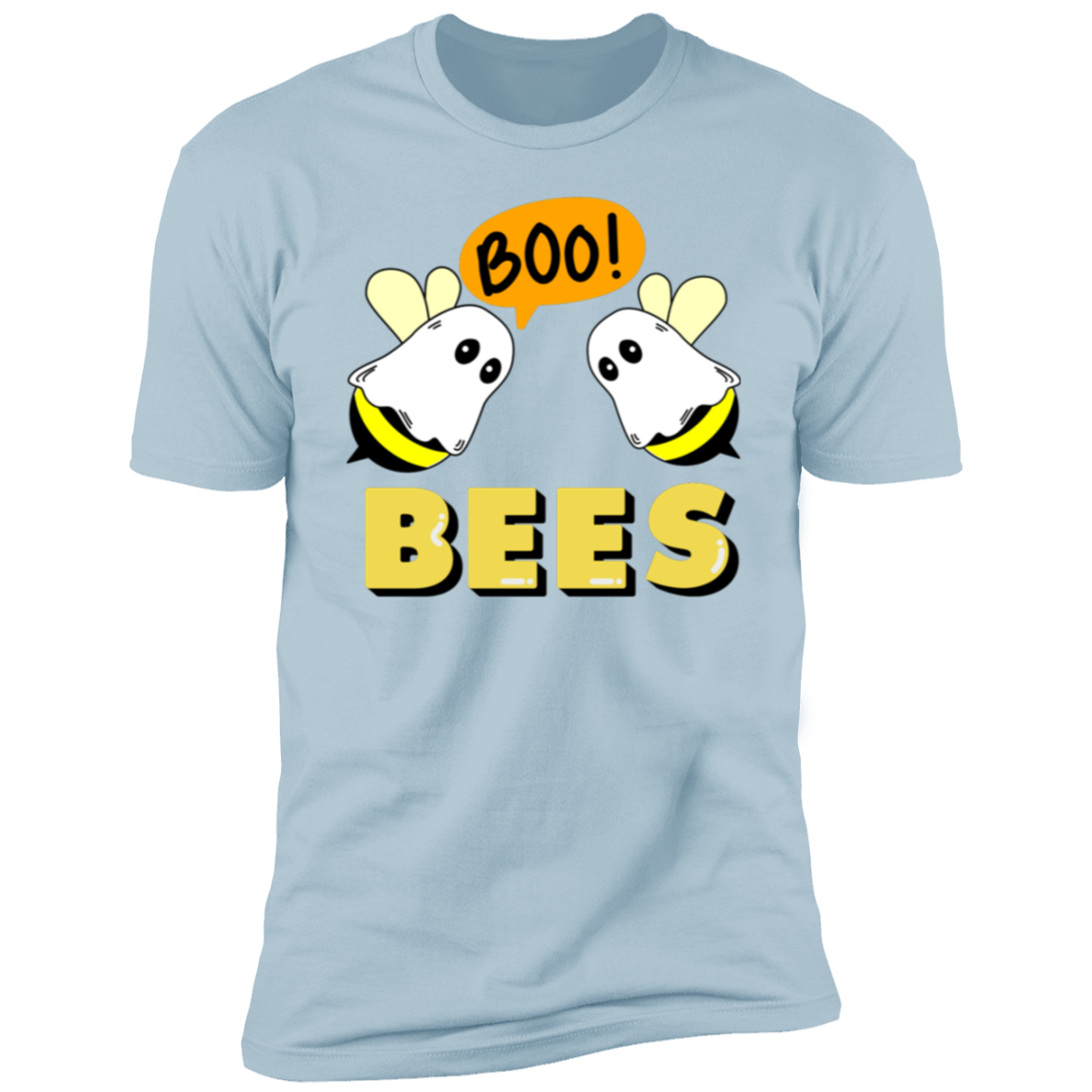 Boo! Bees Men's Premium Short Sleeve T-Shirt NL3600