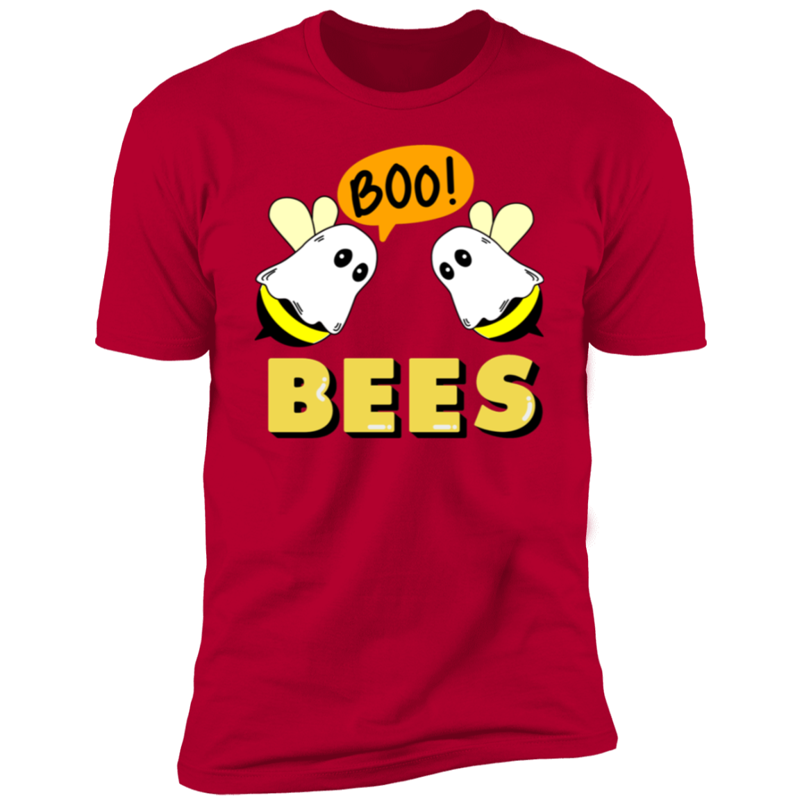 Boo! Bees Men's Premium Short Sleeve T-Shirt NL3600