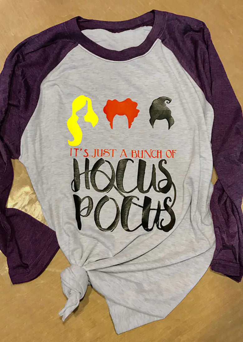 New Hocus Pocus Women T-Shirts Tee Halloween Top