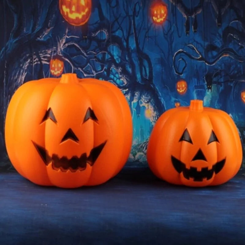 Voice-Activated Glowing Pumpkin Lanterns